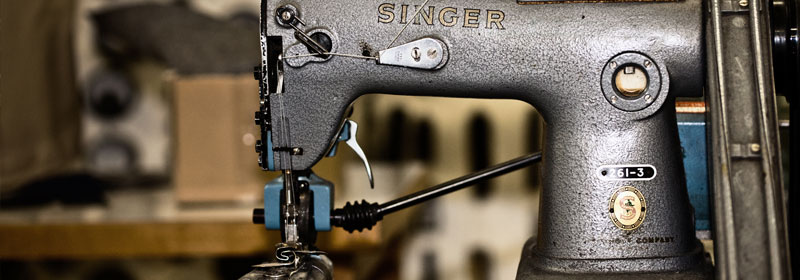 a close-up of a sewing machine